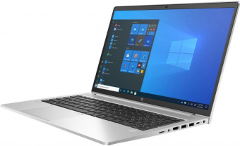 Ноутбук HP ProBook 455 G8 Ryzen 5 5650U 8Gb SSD256Gb AMD Radeon 15.6" UWVA FHD (1920x1080) Free DOS silver WiFi BT Cam (45N01ES) от магазина РЭССИ