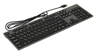 Клавиатура A4Tech KV-300H серый/черный USB slim от магазина РЭССИ