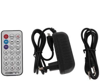 Минисистема Denn DBS808 черный 20Вт FM USB BT micro SD от магазина РЭССИ