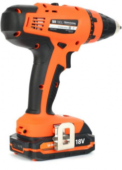 Дрель-шуруповерт Patriot BR 180Li аккум. патрон:быстрозажимной (кейс в комплекте) (180301540) от магазина РЭССИ