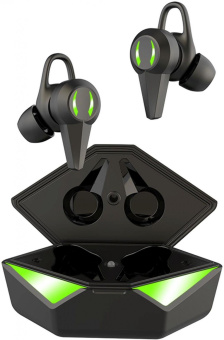 Гарнитура вкладыши Hiper TWS Mercury X12 черный беспроводные bluetooth в ушной раковине (HTW-MX12) от магазина РЭССИ