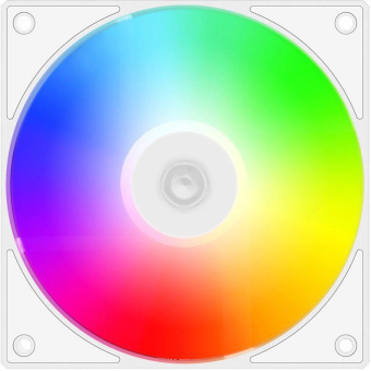 Вентилятор для корпуса ID-Cooling AS-120-W ARGB 120х120x25 белый 4-pin 27.2дБ (AS-120-ARGB-W) Ret от магазина РЭССИ