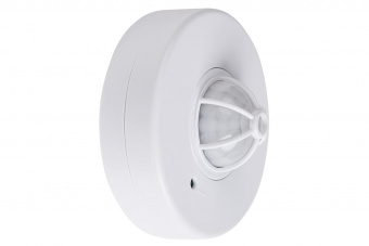 Датчик движения потолочный ДДП 03, 120°/360°, 1200 Вт, 10-2000 Лк, 2-12 м, 10-420 сек. REXANT от магазина РЭССИ