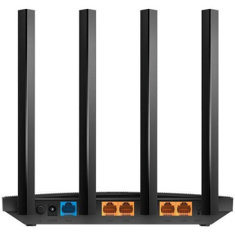 Роутер беспроводной TP-Link Archer C6U AC1200 10/100/1000BASE-TX/4G ready черный от магазина РЭССИ