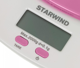 Весы кухонные электронные Starwind SSK2157 макс.вес:2кг розовый от магазина РЭССИ