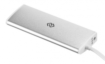 Разветвитель USB-C Digma HUB-4U3.0-UC-S 4порт. серебристый от магазина РЭССИ
