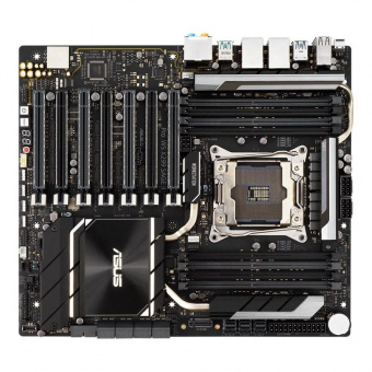 Материнская Плата Asus PRO WS X299 SAGE II Soc-2066 iX299 CEB 8xDDR4 8xSATA3 SATA RAID i225-LM 2х2.5GgbEth Ret от магазина РЭССИ