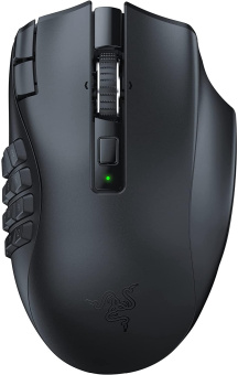 Мышь Razer Naga V2 HyperSpeed черный оптическая (30000dpi) беспроводная BT/Radio для ноутбука (17but) от магазина РЭССИ