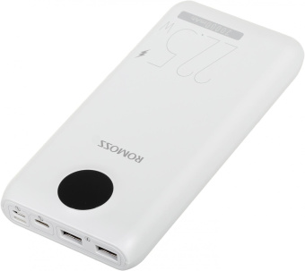 Мобильный аккумулятор Romoss SW20PF 20000mAh PD 3A белый от магазина РЭССИ