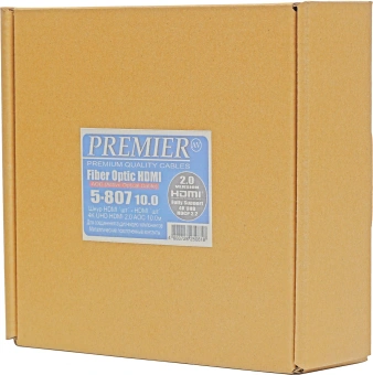 Кабель соединительный аудио-видео Premier 5-807 HDMI (m)/HDMI (m) 10м. черный (5-807 10.0) от магазина РЭССИ