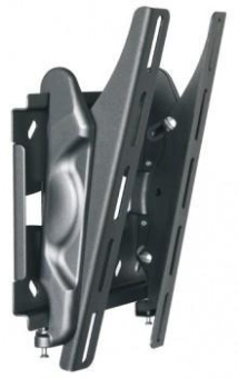 Кронштейн для телевизора Holder LCDS-5010 черный металлик 20"-40" макс.45кг настенный наклон от магазина РЭССИ