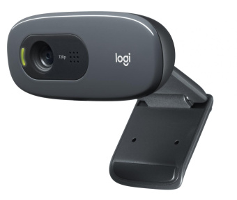 Камера Web Logitech HD Webcam C270 черный 0.9Mpix (1280x720) USB2.0 с микрофоном (960-000999) от магазина РЭССИ