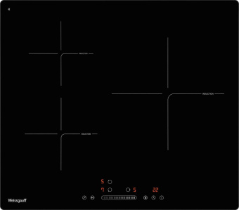 Индукционная варочная поверхность Weissgauff HI 630 BSG черный от магазина РЭССИ