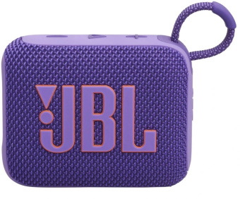Колонка порт. JBL GO 4 фиолетовый 4.2W 1.0 BT 850mAh (JBLGO4PUR) от магазина РЭССИ