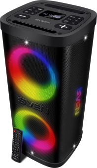Колонка порт. Sven АС PS-950 черный 160W Mono BT/3.5Jack 8800mAh (SV-022396) от магазина РЭССИ