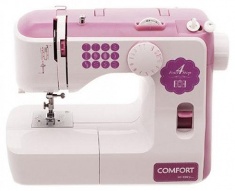 Швейная машина Comfort 210 белый/розовый от магазина РЭССИ