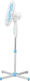 Вентилятор напольный Scarlett SC-SF111B23 45Вт скоростей:3 голубой/белый от магазина РЭССИ