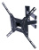 Кронштейн для телевизора Kromax DIX-24 черный 15"-55" макс.35кг настенный поворотно-выдвижной и наклонный от магазина РЭССИ