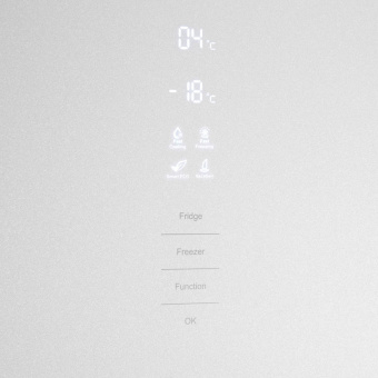 Холодильник Maunfeld MFF200NFW белый (двухкамерный) от магазина РЭССИ