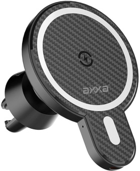 Держатель Deppa MagCharge QI магнитный беспров.з/у. черный для смартфонов (5533) от магазина РЭССИ