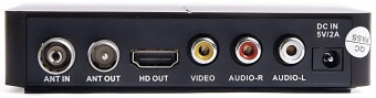 Ресивер DVB-T2 Сигнал Эфир HD-222 черный от магазина РЭССИ