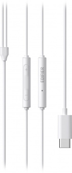 Гарнитура вкладыши Edifier P180 USB-C 1.2м белый проводные в ушной раковине от магазина РЭССИ