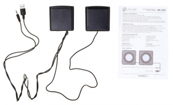 Колонки Оклик OK-330 2.0 черный 6Вт от магазина РЭССИ