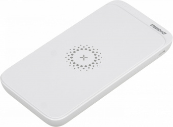 Мобильный аккумулятор Digma DGPQ10E 10000mAh 3A QC PD 20W 2xUSB беспроводная зарядка белый (DGPQ10E20PWT) от магазина РЭССИ