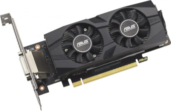 Видеокарта Asus PCI-E 4.0 RTX3050-O6G-LP-BRK NVIDIA GeForce RTX 3050 6Gb 96bit GDDR6 1507/14000 DVIx1 HDMIx1 DPx1 HDCP Ret low profile от магазина РЭССИ