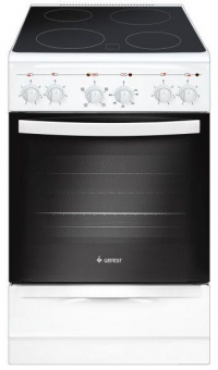 Плита Электрическая Gefest ЭП Н Д 5160-02 0095 белый стеклокерамика от магазина РЭССИ