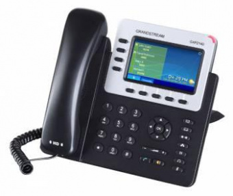 Телефон IP Grandstream GXP-2140 черный от магазина РЭССИ