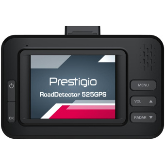 Видеорегистратор с радар-детектором Prestigio RoadDetector 525GPS GPS черный от магазина РЭССИ