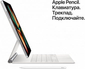 Планшет Apple iPad Pro 2021 A2459 M1 8C RAM8Gb ROM128Gb 11" IPS 2388x1668 3G 4G iOS серый космос 12Mpix 12Mpix BT GPS WiFi Touch EDGE 9hr от магазина РЭССИ