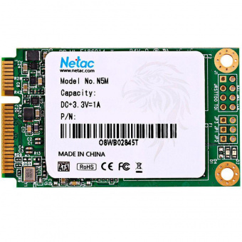 Накопитель SSD Netac mSATA 2Tb NT01N5M-002T-M3X N5M mSATA от магазина РЭССИ