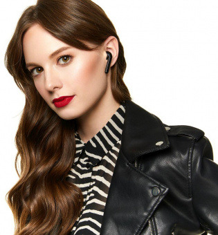 Гарнитура вкладыши uBear Vibe черный беспроводные bluetooth в ушной раковине (TW03BL01-BD) от магазина РЭССИ