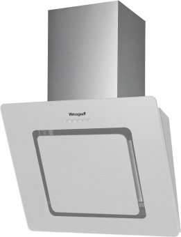 Вытяжка каминная Weissgauff Sigma 60 PB WH белый управление: кнопочное (1 мотор) от магазина РЭССИ