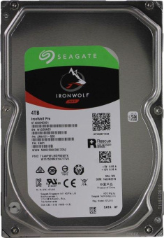 Жесткий диск Seagate SATA-III 4Tb ST4000NE001 NAS Ironwolf Pro (7200rpm) 256Mb 3.5" от магазина РЭССИ