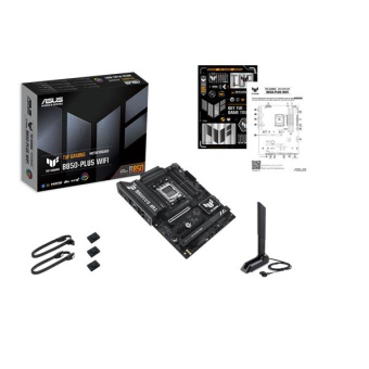 Материнская плата Asus TUF GAMING B850-PLUS WIFI SocketAM5 AMD B850 4xDDR5 ATX AC`97 8ch(7.1) 2.5Gg RAID+HDMI+DP от магазина РЭССИ