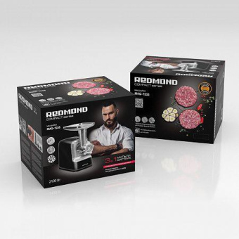 Мясорубка Redmond RMG-1235 2100Вт черный от магазина РЭССИ