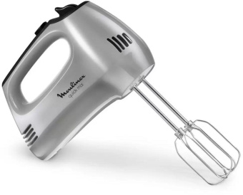 Миксер ручной Moulinex HM310E10 300Вт серебристый от магазина РЭССИ