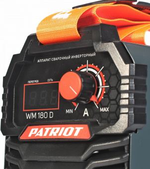 Сварочный аппарат Patriot WM180D инвертор ММА 7.8кВт от магазина РЭССИ