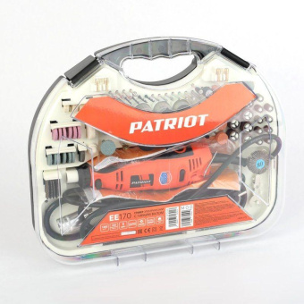 Гравер Patriot EE 170 160Вт насадок:210 кейс от магазина РЭССИ