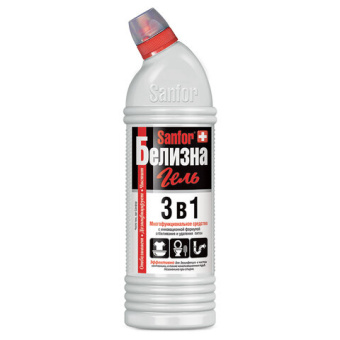 Белизна 3в1 средство для отбеливания и чистки тканей SANFOR 1кг гель 2730 601949 от магазина РЭССИ