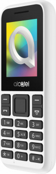 Мобильный телефон Alcatel 1068D белый моноблок 2Sim 1.8" 128x160 Nucleus 0.08Mpix GSM900/1800 GSM1900 MP3 FM microSD max32Gb от магазина РЭССИ
