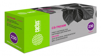 Картридж лазерный Cactus CS-TN230M TN-230M пурпурный (1400стр.) для Brother HL-3040/3070/DCP-9010/MFC-9120/9320 от магазина РЭССИ