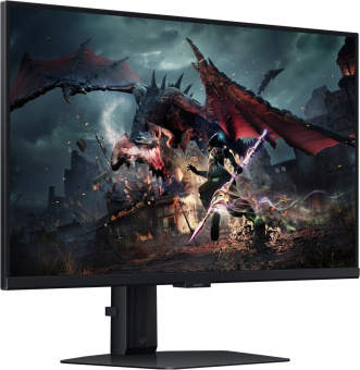 Монитор Samsung 27" Odyssey G5 S27DG500EIXCI черный IPS LED 16:9 HDMI полуматовая HAS Piv 1000:1 350cd 178гр/178гр 2560x1440 180Hz FreeSync DP QHD 6.4кг от магазина РЭССИ