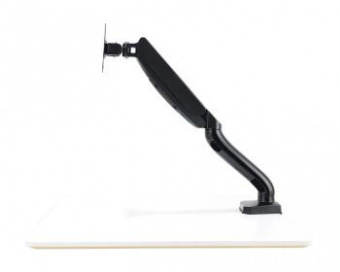 Кронштейн для мониторов ЖК Buro M1 черный 17"-27" макс.9кг крепление к столешнице поворот и наклон от магазина РЭССИ