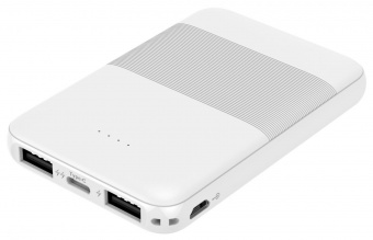 Мобильный аккумулятор Старт PPB STORK P05PC-W 5000mAh 2.1A 2xUSB белый (17510) от магазина РЭССИ