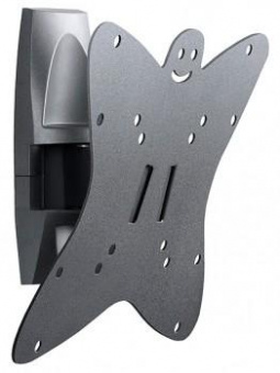 Кронштейн для телевизора Holder LCDS-5036 металлик 19"-37" макс.30кг настенный поворот и наклон от магазина РЭССИ