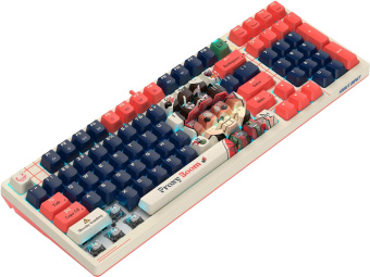 Клавиатура A4Tech Bloody AT98 Proxy Boom механическая бежевый/красный USB for gamer LED (AT98) от магазина РЭССИ